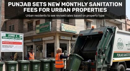 Punjab Sets New Monthly Sanitation Fees For Urban Properties
