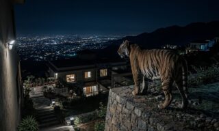 Tiger Spotted In Islamabads Gulberg Greens Causing Panic Among Residents