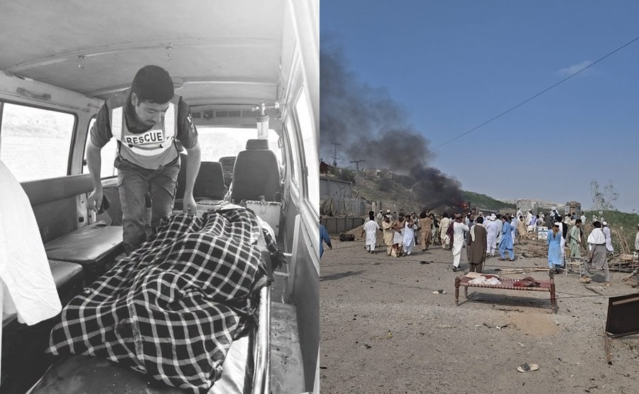 Two Rescue Officials Martyred As D I Khan Ambulance Comes Under Attack After Deadly Blast