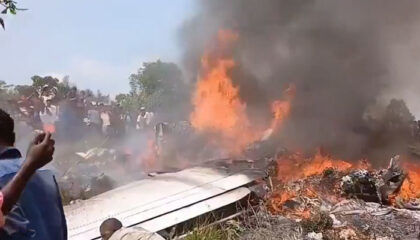 Two Senior Army Officers Among 14 Killed As Military Aircraft Crashes In Dr Congo