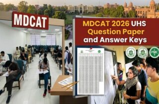 UHS MDCAT 2026 Question Paper and Answer Key PDF Download