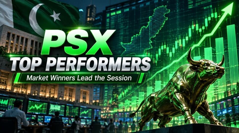 pakobserver.net - Web Desk Lahore - A look at Top Stocks at PSX as Market ends October 2026 in Red