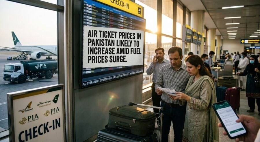 Air Ticket Prices In Pakistan Likely To Increase Amid Fuel Prices Surge