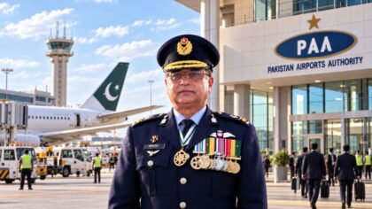 Air Vice Marshal Shahid Afzal Replaces Zeeshan Saeed As Pakistan Airports Authority Additional Dg