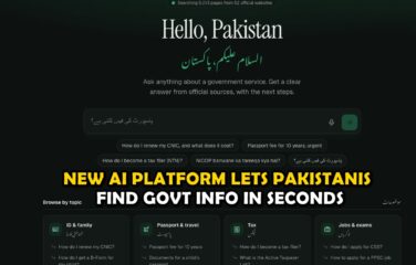 Ask Pakistan Goes Live With Ai Search For Passports Taxes And Govt Services