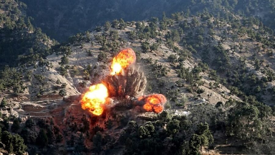 Bla Ttp Hideouts Destroyed In Precision Strikes Inside Afghanistan