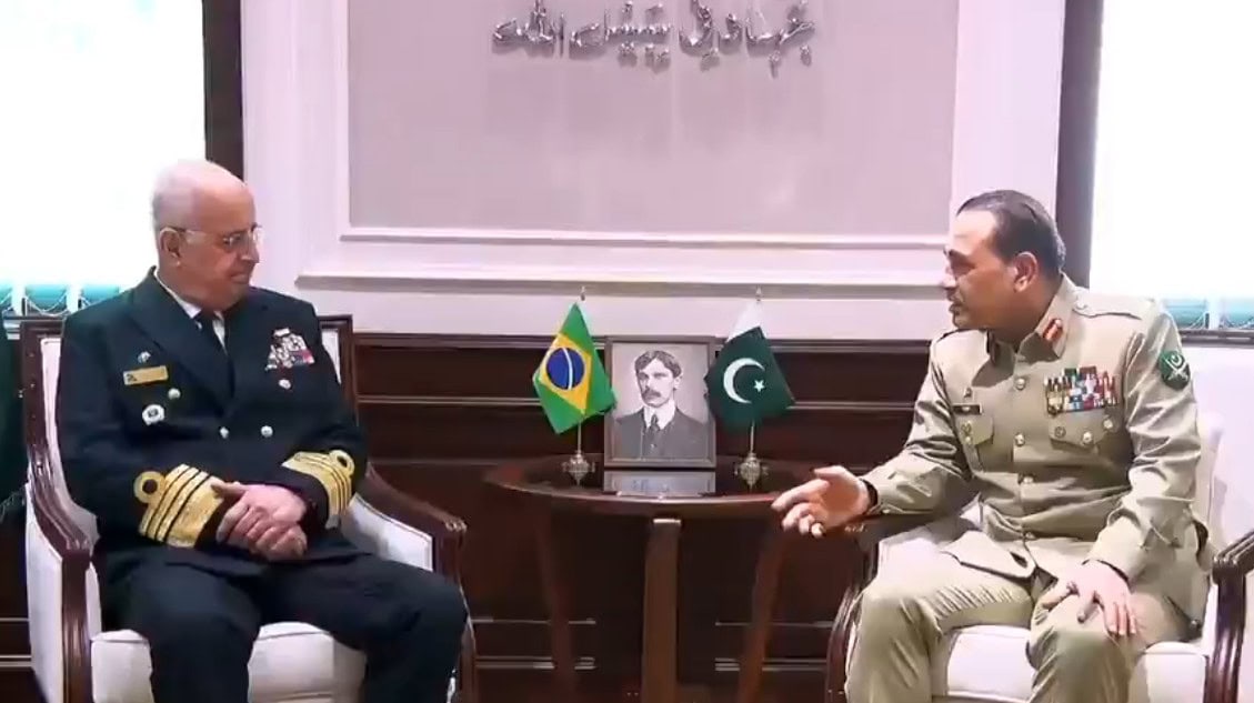 Brazilian Military Chief Eyes Stronger Defence Ties With Pakistan In Meeting With Field Marshal