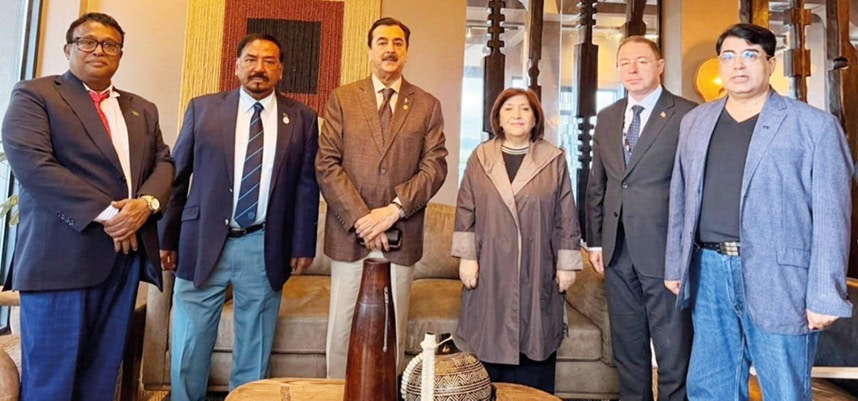 Chairman Senate Gilani Holds Key Meetings With Global Parliamentary Leaders To Strengthen Pakistans Diplomatic And Economic Ties