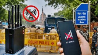 Delhi Cuts Mobile Internet Near Kartavya Path Ahead Of Cockroach Janta Partys Protest