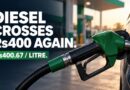 Diesel Price Crosses Rs400 Mark Again Petrol Stays Unchanged