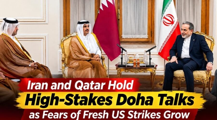 Doha Hosts High Stakes Iran Peace Talks As Trump Weighs New Strikes Soon