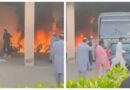 Electric Scooter Battery Explodes At Faisalabad University Video