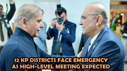 Emergency In 12 Kp Districts Under Consideration As Civil Military Leaders Meet Tomorrow
