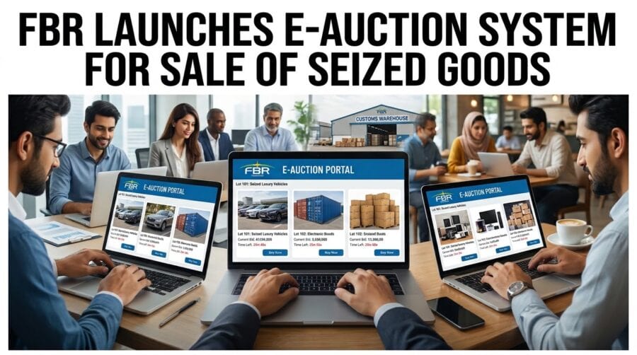 Fbr Launches E Auction System For Sale Of Seized Goods Check Registration Fees