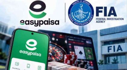 Fia Uncovers Rs119bn Online Gambling Network Allegedly Involving Easypaisa Insider