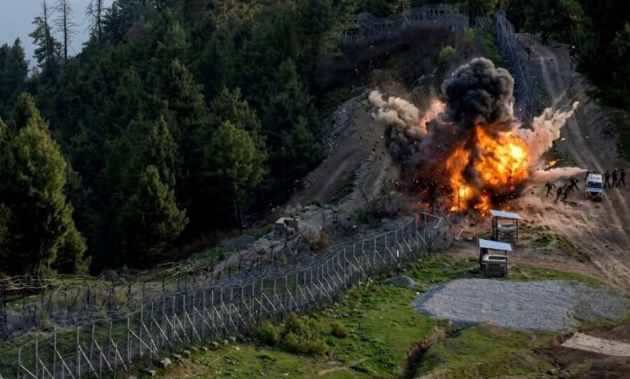 Four Young Men Killed In Deadly Explosion Near Loc In Azad Kashmir