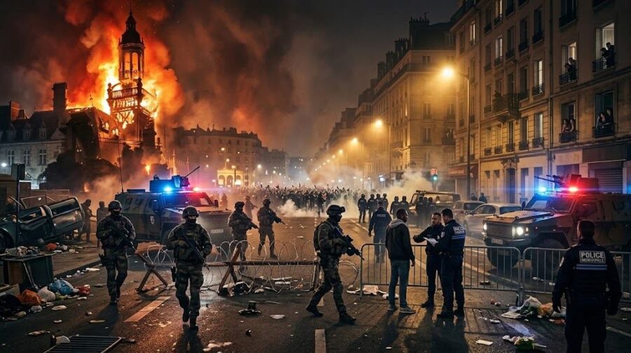 France Moves To Impose Local Curfews After Violent Protests Rock Paris Other Cities