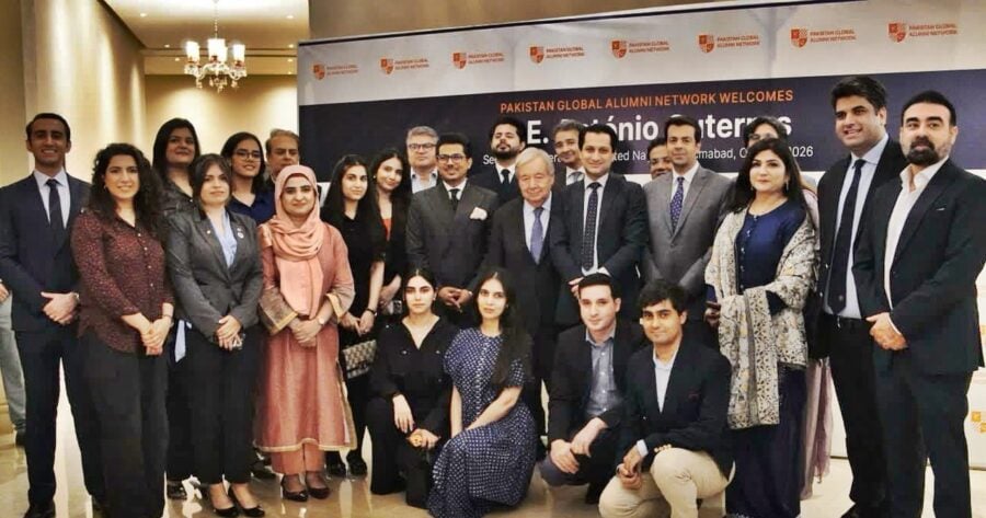 Guterres In Dialogue With Pakistans Global Alumni On Climate Ai And Future Of Un
