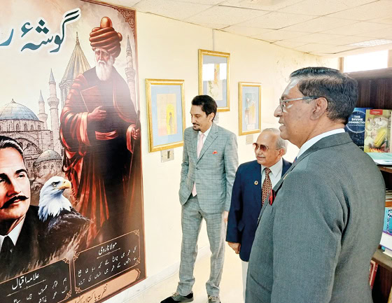 High Commissioner Of Mauritius Visits Nazriya Pakistan Council Trust Lauds Efforts For Preservation Of Pakistans Ideology And Heritage 