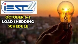 Islamabad Load Shedding Schedule for October 6-7: Full Areas List