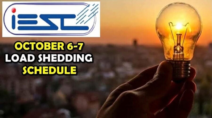 Islamabad Load Shedding Schedule For October 6 7 Full Areas List