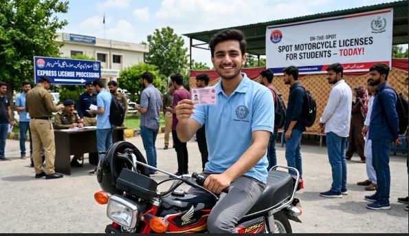 Islamabad Students Can Get Motorcycle Licences On The Same Day