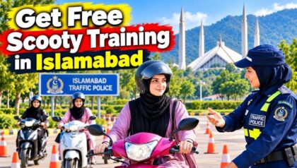 Islamabad Women Can Now Get Free Scooty Riding Training At Uraan Driving School