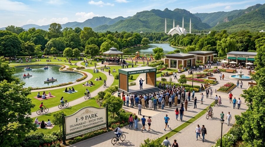 Islamabads F 9 Park Set For Hyde Park Style Transformation