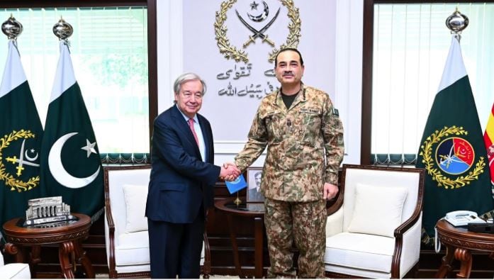 Kashmir Water Treaty Afghan Terrorism In Focus At Field Marshal Un Chief Meeting 