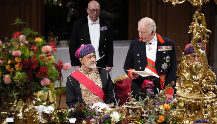 King Charles welcomes Oman's Sultan on first state Visit to UK in 44 years