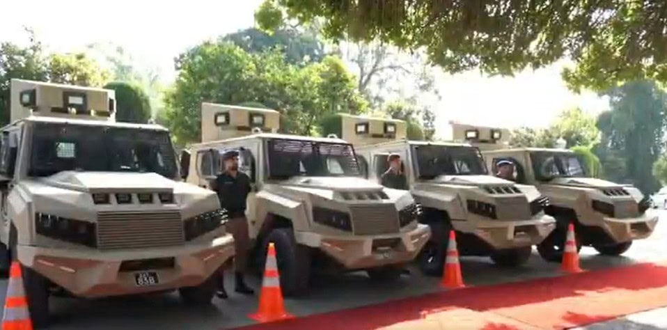 Kp Gets 10 Armoured Personnel Carriers From Islamabad Police Amid Security Threats 