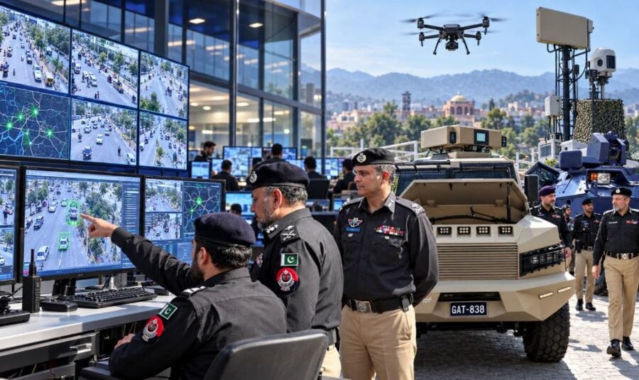 Kp Police Bring Ground Surveillance Anti Drone Systems Under Safe City Command