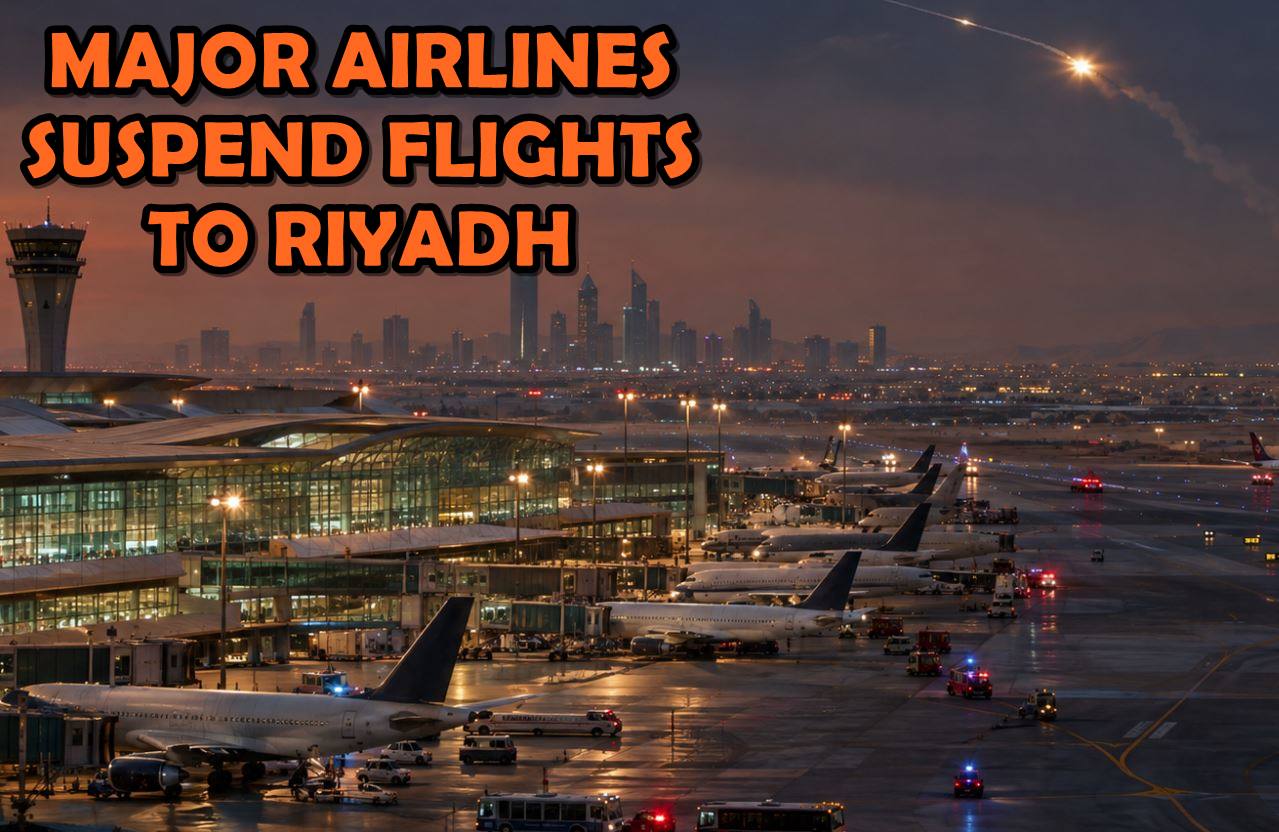 Lufthansa, IndiGo, other Airlines stop flights to Riyadh Airport amid Houthi Attacks