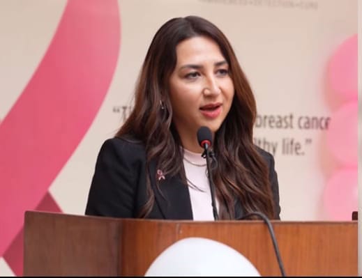 Natalie Stresses Early Detection To Combat Breast Cancer