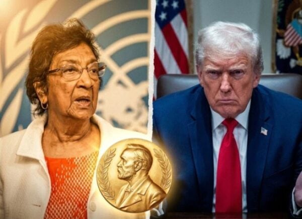 Navi Pillay Wins Nobel Peace Prize 2026 As Trump Misses Out Again