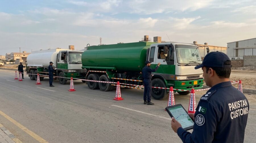 Ogra Tracking App Helps Pakistan Customs Detain Three Oil Tankers In Hyderabad
