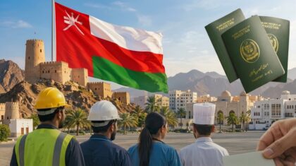 Oman Jobs For Pakistanis With Launch Of New Work Permit Service