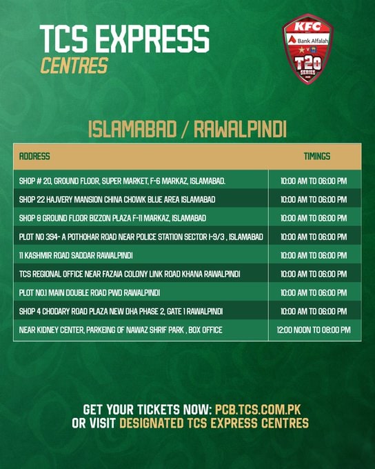 Online Sale Of Tickets For Pakistan Sri Lanka T20is Series Starts Check Prices 