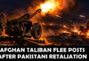Pakistan Army Silences Afghan Taliban Guns With Heavy Artillery Fire At Angoor Adda