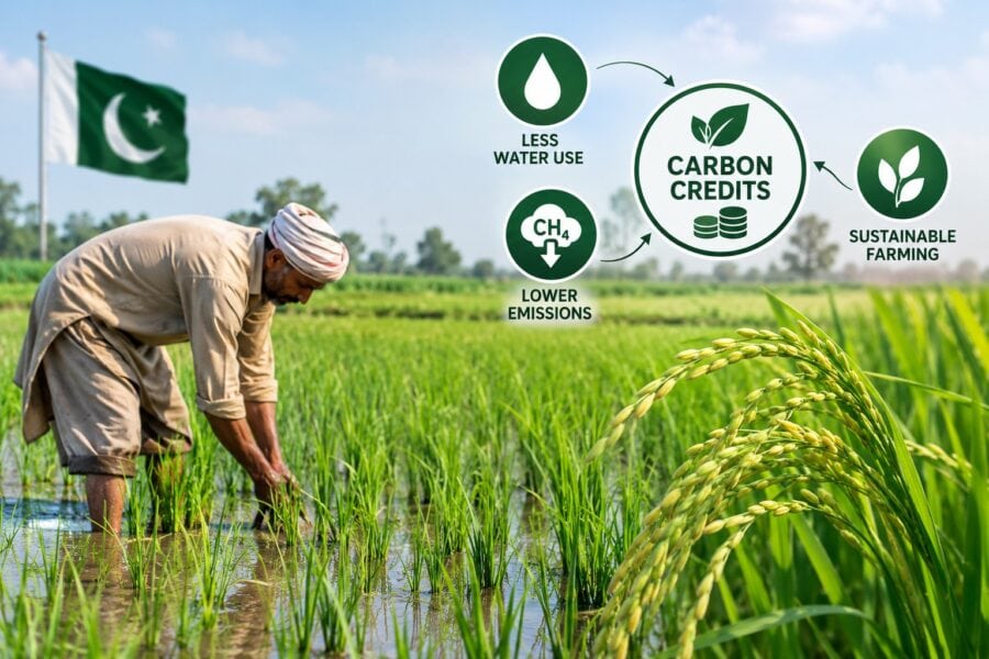 Pakistan Eyes Carbon Credits For Sustainable Rice Farming