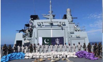 Pakistan Navy Seizes 96m Worth Of Ice Hashish In Arabian Sea
