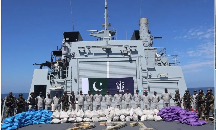 Pakistan Navy Seizes 96m Worth Of Ice Hashish In Arabian Sea