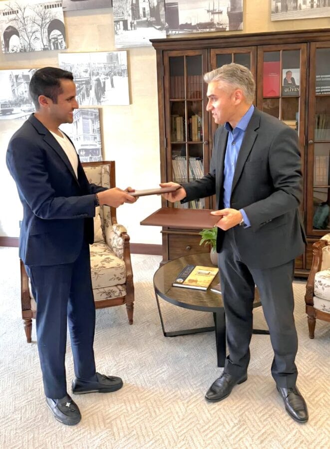 Pakistan Observer Azernews Sign Mou To Strengthen Media Cooperation