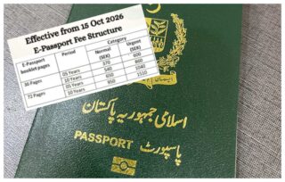 Pakistan Passport New Fees In Sweden From 15 October 2026