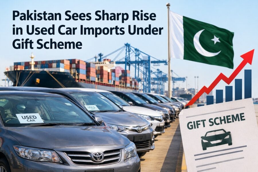 Pakistan Sees Sharp Rise In Used Car Imports Under Gift Scheme