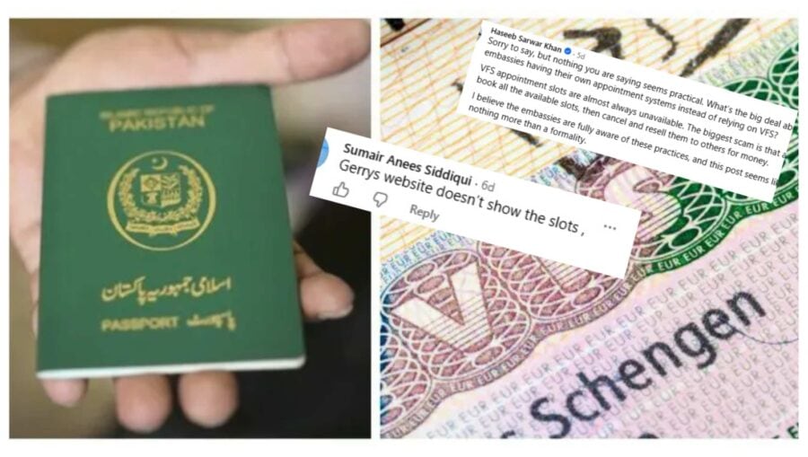 Pakistanis Raise Concerns Over Third Party Schengen Visa Appointment System
