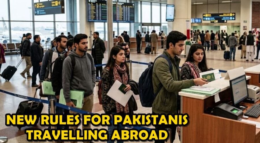 Pakistanis Travelling Abroad Must Get Pre Immigration Clearance Under New Rules