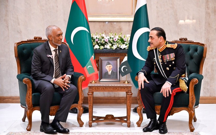 Pakistans Defence Standing In Focus As Field Marshal Meets Maldives President