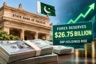 Pakistans Forex Reserves Reach 26 75 Billion As Sbp Holdings Rise