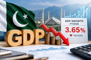 Pakistans Gdp Growth Revised Down To 3 65 In Fy2026
